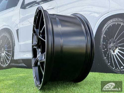 Ratlankis Mercedes Benz GT63 AMG Style R19x8.5 5X112 ET42 66.6 Satin Black with Diamond Cut lip