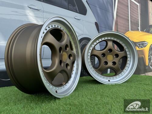 Ratlankis Porsche 964 Turbo Speedline Style R18X8 5X130 ET50 71.56 Bronze with Diamond Cut lip