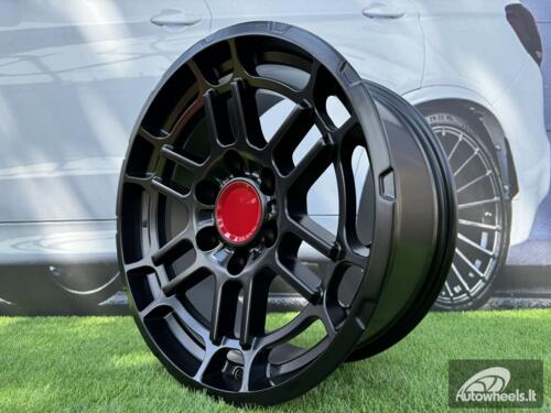 Ratlankis Toyota 4Runner Tac Pro Style R18X8 6X139.7 ET15 106.1 Satin Black 