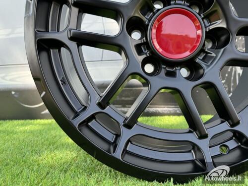 Ratlankis Toyota 4Runner Tac Pro Style R18X8 6X139.7 ET15 106.1 Satin Black 