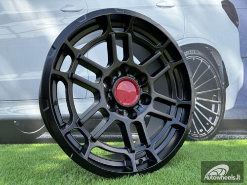 Ratlankis Toyota 4Runner Tac Pro Style R18X8 6X139.7 ET15 106.1 Satin Black 