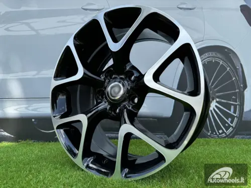 Ratlankis R17x7  5X110  ET  41  65.1  E236  (XF076)  Black Polished (MB)  For OPEL  (R)