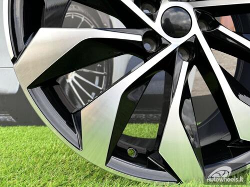 Ratlankis R19x8  5X112  ET  41  57.1  I1139  Black Polished (MB)  For SKODA  (Z4)  (Kodiaq New Model)