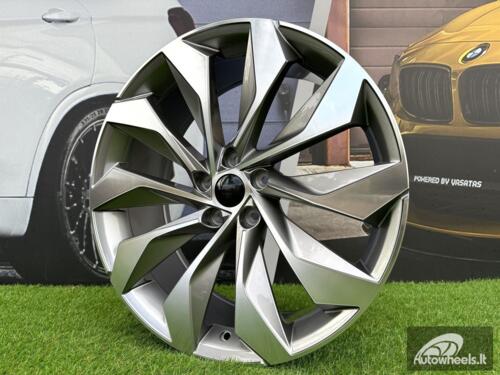 Ratlankis R19x8  5X112  ET  41  57.1  I1139  Grey Polished (MG)  For SKODA  (Z5)  (Kodiaq New Model)