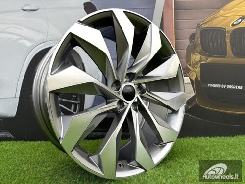 Ratlankis R19x8  5X112  ET  41  57.1  I1139  Grey Polished (MG)  For SKODA  (Z5)  (Kodiaq New Model)
