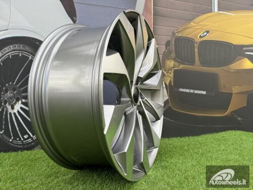 Ratlankis R19x8  5X112  ET  41  57.1  I1139  Grey Polished (MG)  For SKODA  (Z5)  (Kodiaq New Model)
