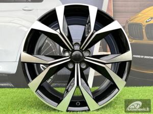 Ratlankis R19x8  5X112  ET  45  57.1  I5627  Black Polished (MB)  For SKODA  (M)  (Karoq New Model)