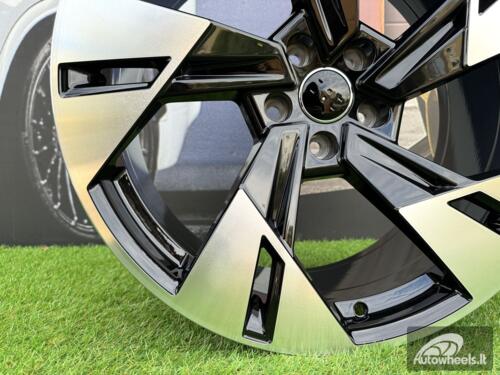 Ratlankis R19x8  5X112  ET  45  66.5  I5640  Black Polished (MB)  For AUD  (P2)  ()