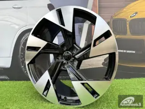 Ratlankis R19x8  5X112  ET  45  66.5  I5640  Black Polished (MB)  For AUD  (P2)  ()
