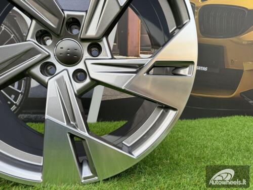 Ratlankis R20x9  5X112  ET  38  66.5  I5640  Grey Polished (MG)  For AUD  (P2)  ()