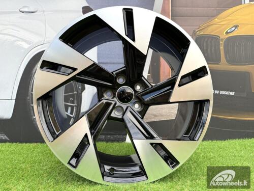 Ratlankis R20x9  5X112  ET  38  66.5  I5640  Black Polished (MB)  For AUD  (P2)  ()