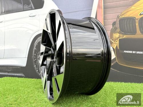 Ratlankis R20x9  5X112  ET  38  66.5  I5640  Black Polished (MB)  For AUD  (P2)  ()