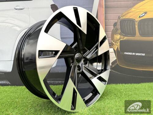 Ratlankis R20x9  5X112  ET  38  66.5  I5640  Black Polished (MB)  For AUD  (P2)  ()