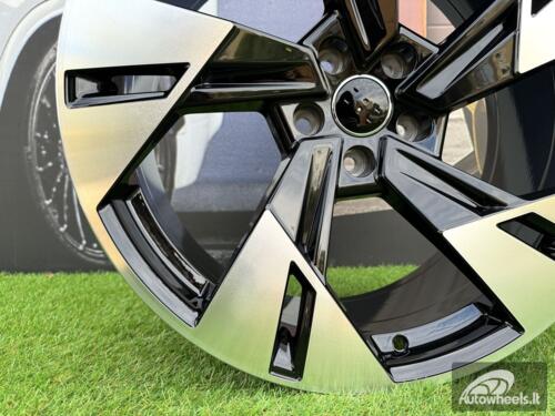 Ratlankis R20x9  5X112  ET  38  66.5  I5640  Black Polished (MB)  For AUD  (P2)  ()