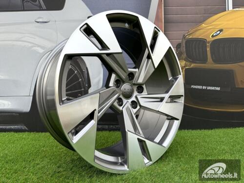 Ratlankis R19x8  5X112  ET  45  66.5  I5640  Grey Polished (MG)  For AUD  (P2)  ()