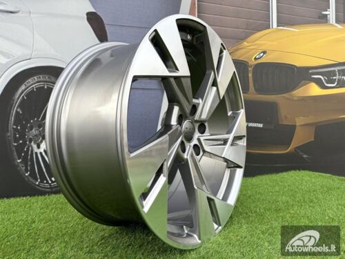 Ratlankis R19x8  5X112  ET  45  66.5  I5640  Grey Polished (MG)  For AUD  (P2)  ()