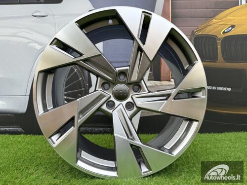 Ratlankis R19x8  5X112  ET  45  66.5  I5640  Grey Polished (MG)  For AUD  (P2)  (NEW Model)