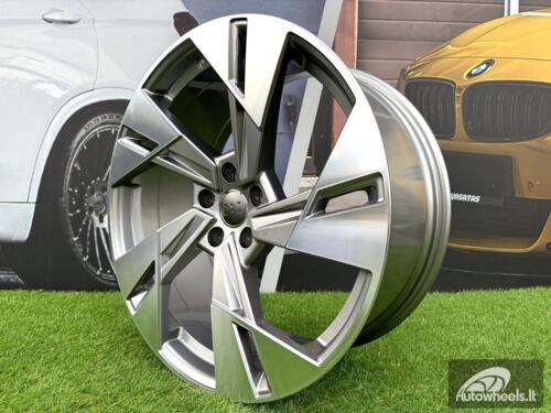 Ratlankis R19x8  5X112  ET  45  66.5  I5640  Grey Polished (MG)  For AUD  (P2)  (NEW Model)