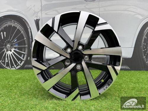 Ratlankis R15x6  5X100  ET  40  57.1  XE276  Black Polished (MB)  For VW  (P1)