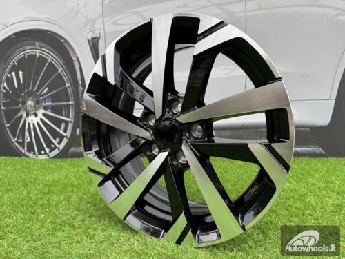 Ratlankis R15x6  5X100  ET  40  57.1  XE276  Black Polished (MB)  For VW  (P1)