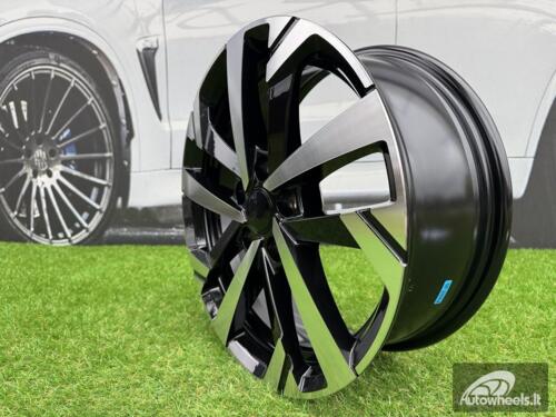 Ratlankis R15x6  5X100  ET  40  57.1  XE276  Black Polished (MB)  For VW  (P1)