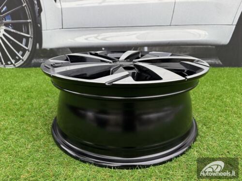 Ratlankis R15x6  5X100  ET  40  57.1  XE276  Black Polished (MB)  For VW  (P1)