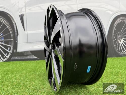 Ratlankis R15x6  5X100  ET  40  57.1  XE276  Black Polished (MB)  For VW  (R+P1)