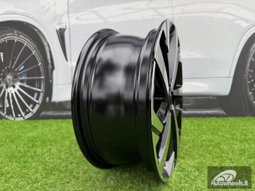 Ratlankis R15x6  5X100  ET  40  57.1  XE276  Black Polished (MB)  For VW  (R+P1)