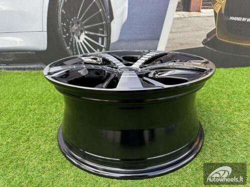 Ratlankis R17x7.5  5X108  ET  44  65.1  XE410  Black Polished (MB)  For PEUG  (R+P2)