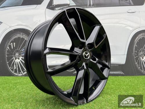 Ratlankis R17x7  5X114.3  ET  50  67.1  XF073  Black (BL)  For MAZDA  (R)