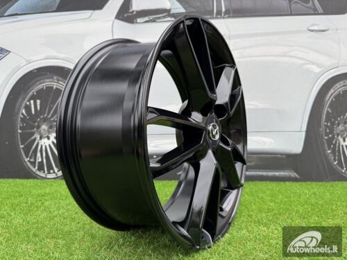 Ratlankis R17x7  5X114.3  ET  50  67.1  XF073  Black (BL)  For MAZDA  (R)