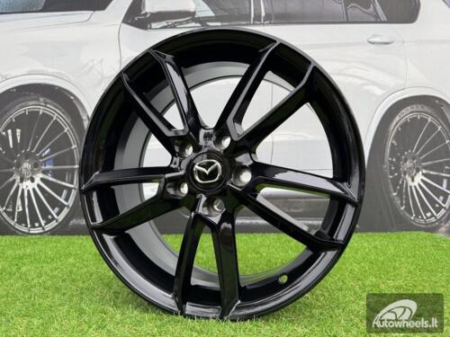 Ratlankis R17x7  5X114.3  ET  50  67.1  XF073  Black (BL)  For MAZDA  (R)