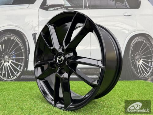 Ratlankis R17x7  5X114.3  ET  50  67.1  XF073  Black (BL)  For MAZDA  (R)