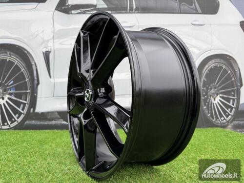 Ratlankis R17x7  5X114.3  ET  50  67.1  XF073  Black (BL)  For MAZDA  (R)