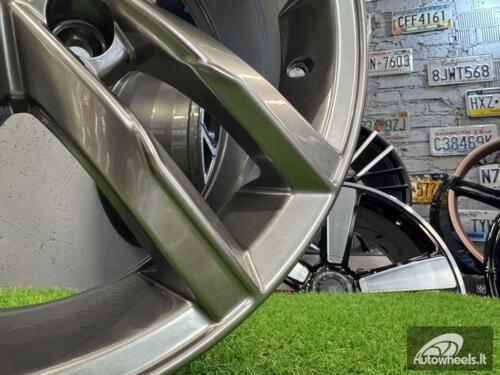 Ratlankis R18x8  5X112  ET  44  57.1  XFC61  Hyper Black (HB)  For VW  (K4)