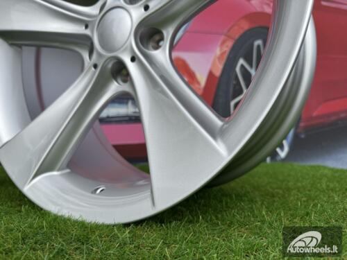 Ratlankis R19x9.5  5X120  ET  35  72.6  BK086  (LU545)  Silver (SI)  For BMW  (Z6)  (Rear+Front)