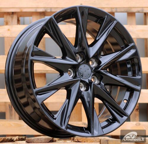 Ratlankis R19x7.5  5X114.3  ET  45  67.1  I1102  (L2058)  Black (BL)  For MAZDA  (Z5)