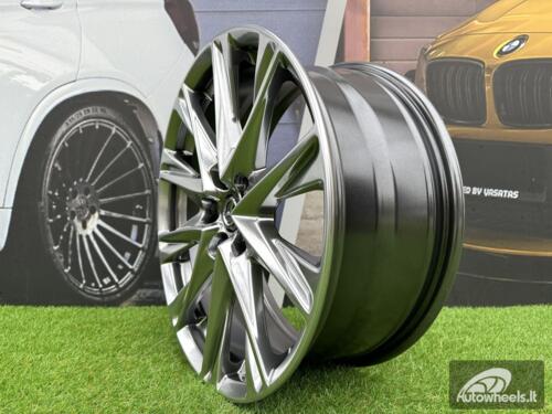 Ratlankis R19x7.5  5X114.3  ET  45  67.1  I1102  (L2058)  Hyper Black (HB)  For MAZDA  (Z5)