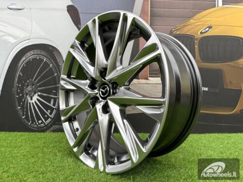 Ratlankis R19x7.5  5X114.3  ET  45  67.1  I1102  (L2058)  Hyper Black (HB)  For MAZDA  (Z5+Z6)