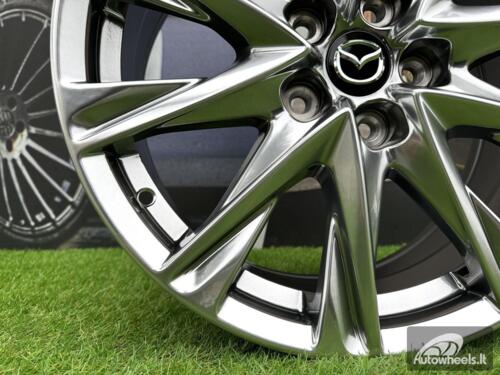 Ratlankis R19x7.5  5X114.3  ET  45  67.1  I1102  (L2058)  Hyper Black (HB)  For MAZDA  (Z5+Z6)