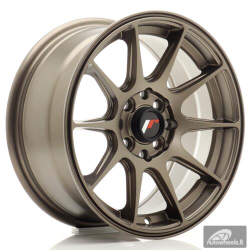 JR Wheels JR11 15x7 ET30 4x100/108 Matt Bronze