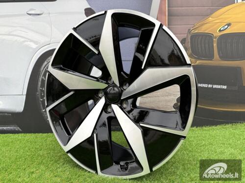 Ratlankis R20x8  5X112  ET  45  57.1  I5647  Black Polished (MB)  For VW  (Z5)  (ID.4/ID.5 (Front))