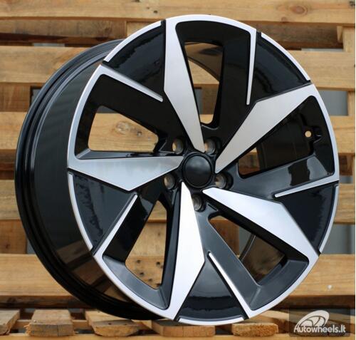 Ratlankis R20x9  5X112  ET  42  57.1  I5647  Black Polished (MB)  For VW  (Z5)  (ID.4/ID.5 (Rear))
