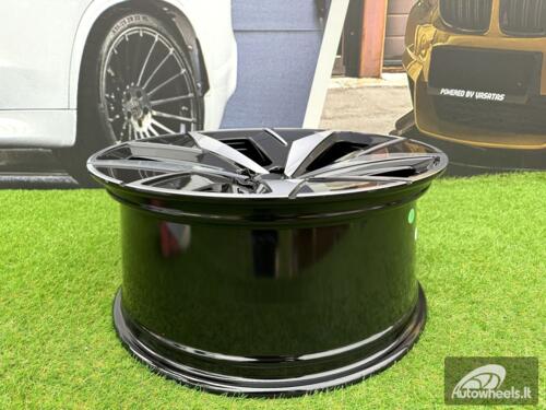 Ratlankis R20x9  5X112  ET  42  57.1  I5647  Black Polished (MB)  For VW  (Z5)  (ID.4/ID.5 (Rear))