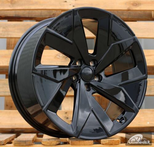 Ratlankis R20x8  5X112  ET  45  57.1  I5647  Black (BL)  For VW  (Z5)  (ID.4/ID.5 (Front))