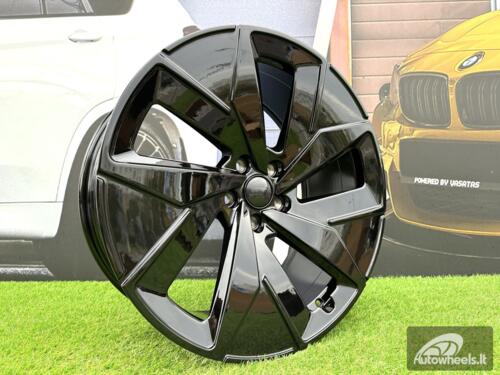 Ratlankis R20x8  5X112  ET  45  57.1  I5647  Black (BL)  For VW  (Z5)  (ID.4/ID.5 (Front))