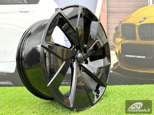 Ratlankis R20x8  5X112  ET  45  57.1  I5647  Black (BL)  For VW  (Z5)  (ID.4/ID.5 (Front))