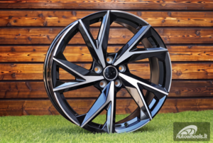 Ratlankis R19x8.5  5X112  ET  38  66.5  I5491  Black Polished (MB)  For AUD  (A)