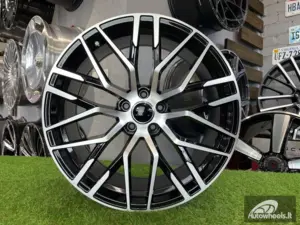 Ratlankis R19x8.5  5X112  ET  35  66.5  XFE30  (IN1074)  Black Polished (MB)  For AUD  (Z5)