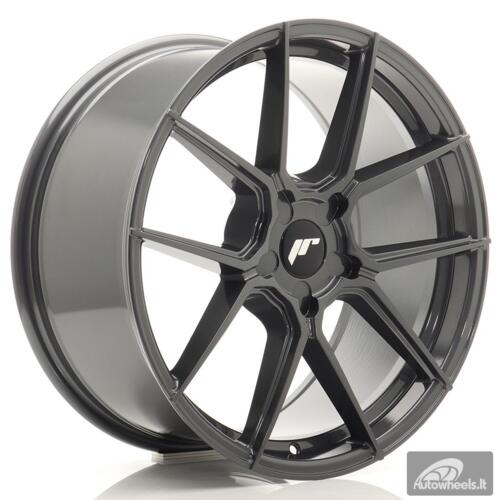 JR Wheels JR30 19x8 ET20-40 5H Blank Hyper Gray